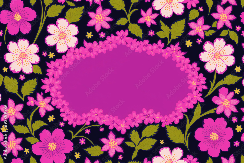 Beautiful Floral pattern. An amazing Floral Pattern Background. Generative AI Beautiful Floral pattern. An amazing Floral Pattern Background. Generative AI