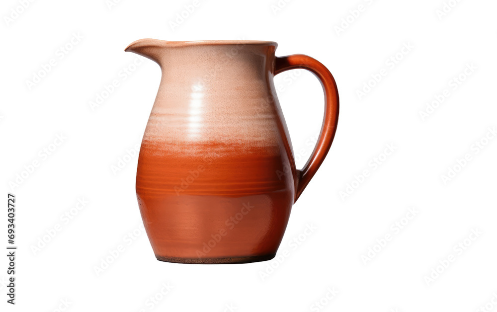 Ceramic Jug Minimalist Modern Charm on a White or Clear Surface PNG Transparent Background Ceramic Jug Minimalist Modern Charm on a White or Clear Surface PNG Transparent Background
