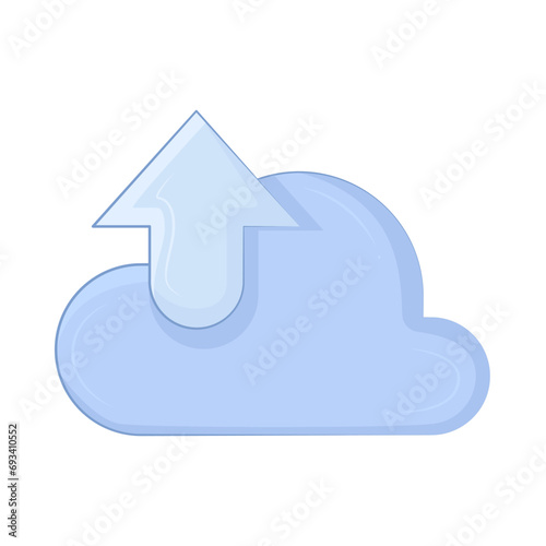 illustration of upload 