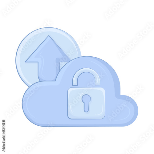 illustration of upload 