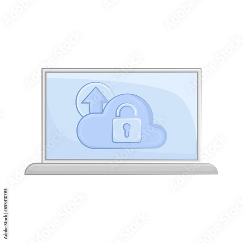 illustration of upload 