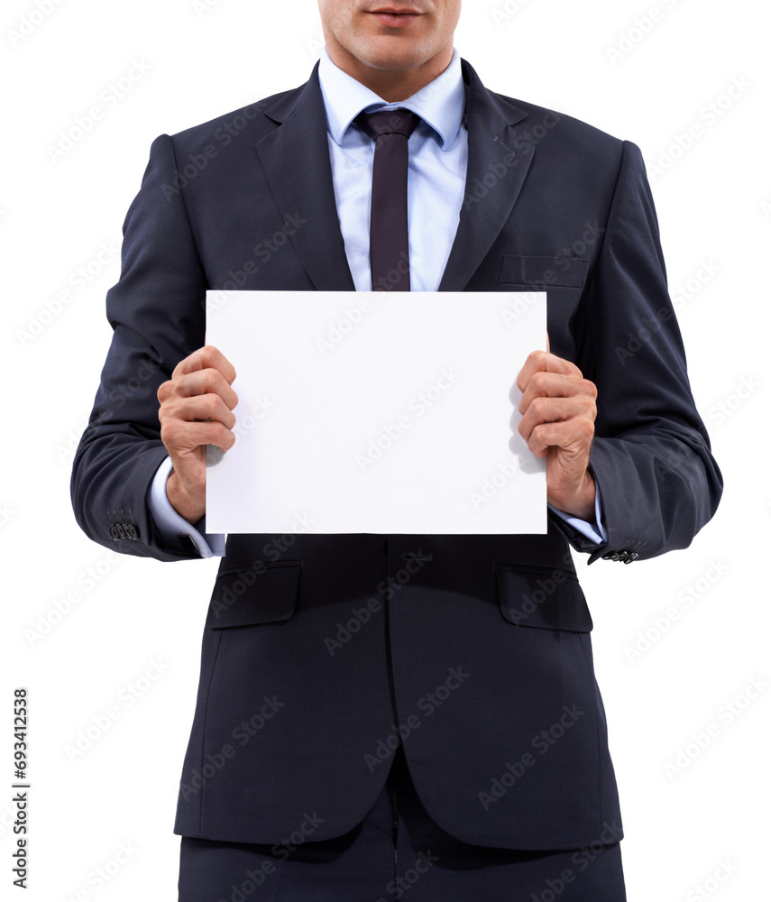 Business hands, poster mockup and presentation for advertising opportunity, news or information in studio. Professional or corporate person with career board, paper or job space on a white background Business hands, poster mockup and presentation for advertising opportunity, news or information in studio. Professional or corporate person with career board, paper or job space on a white background