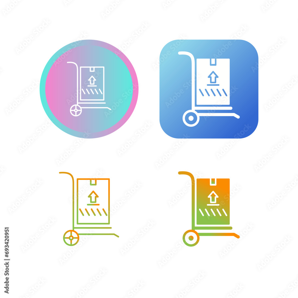 Roll Package Vector Icon Roll Package Vector Icon
