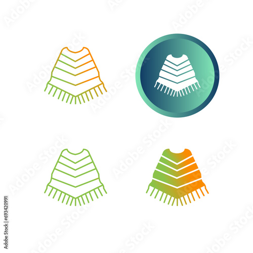 Pooncho Vector Icon