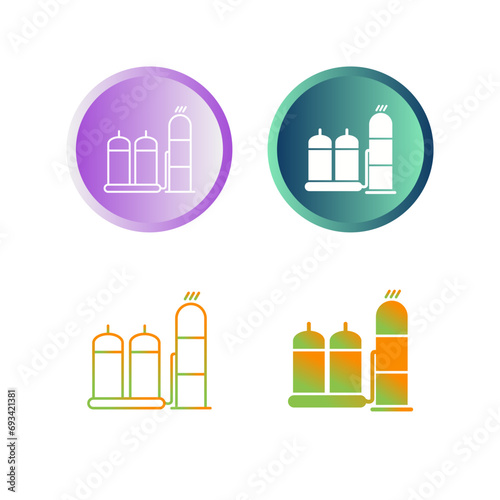 Refinery Vector Icon