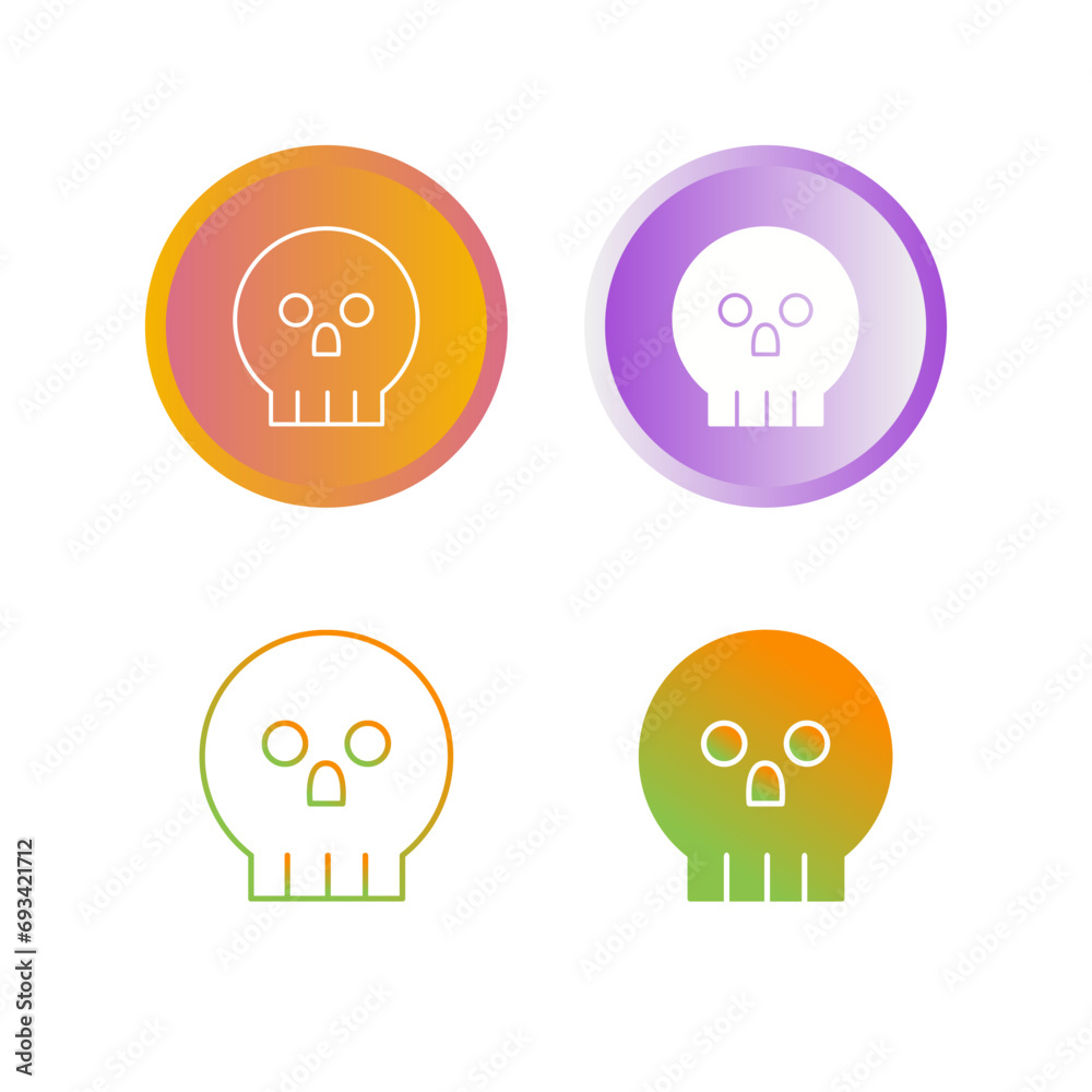 Pirate Skull Vector Icon Pirate Skull Vector Icon