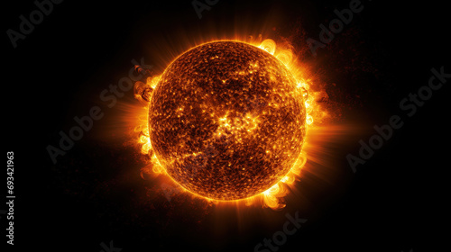 Sun, our star the Sun, generative ai