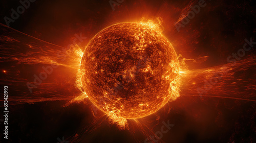 Sun, our star the Sun, generative ai