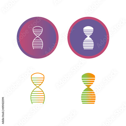 DNA Structure Vector Icon