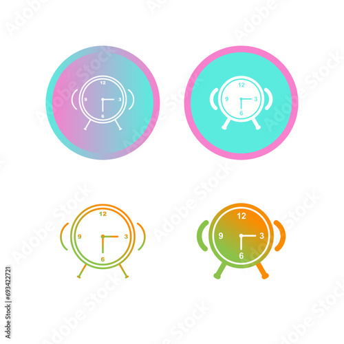 Alarm Clock Vector Icon