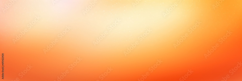 Glowing orange white grainy gradient background