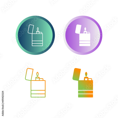 Lighter Vector Icon
