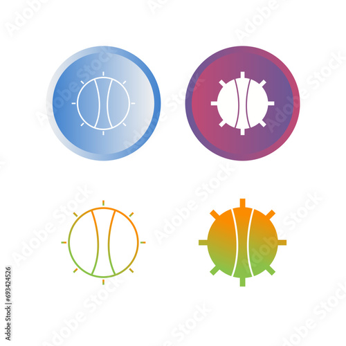 Temperature Knob Vector Icon