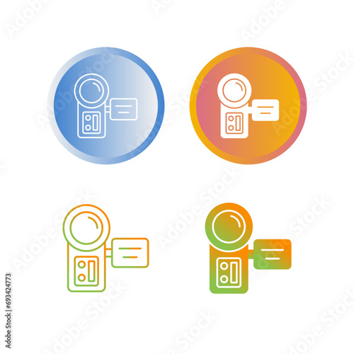 Video Camera Vector Icon