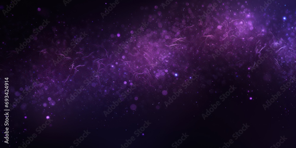 Glowing purple black grainy gradient background