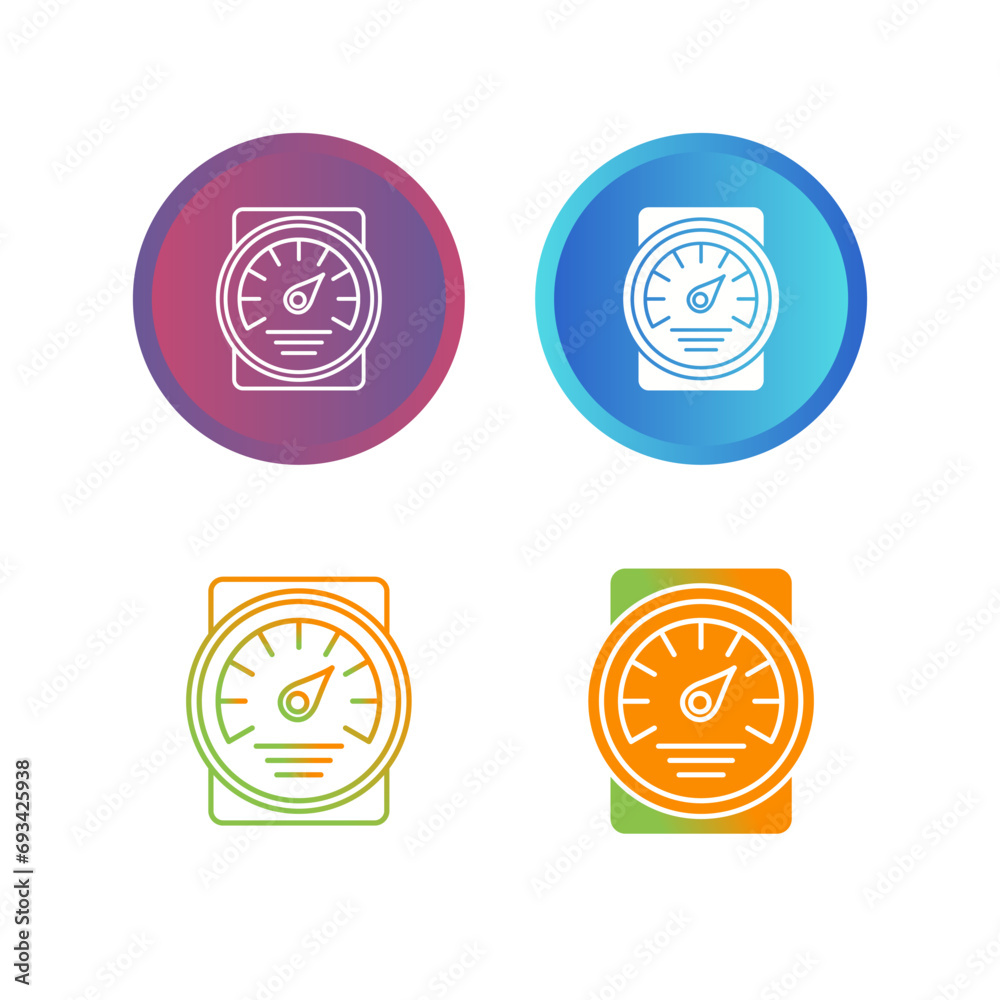 Meter Vector Icon Meter Vector Icon