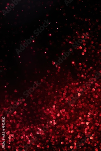 Glowing ruby black grainy gradient background