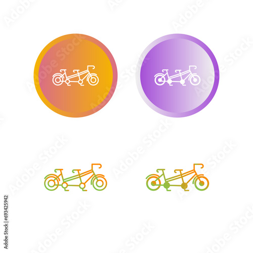 Tandem Vector Icon