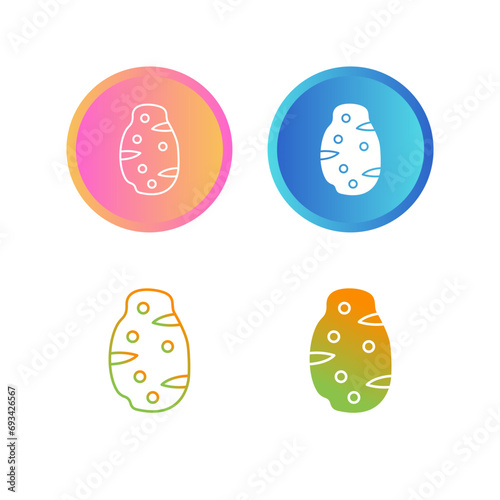 Potato Vector Icon
