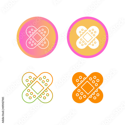 Bandages Vector Icon