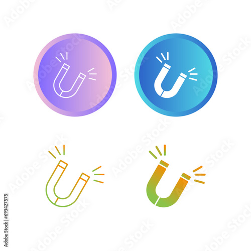 Magnet Vector Icon