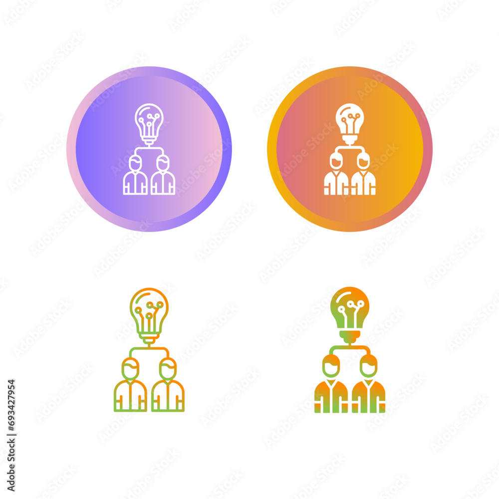 Teamwork Vector Icon