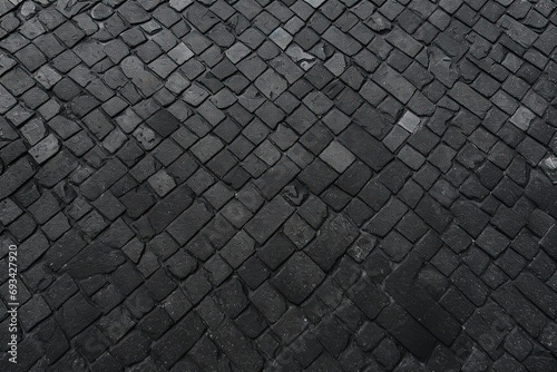 abstract cobblestone road block surface texture wallpaper photo