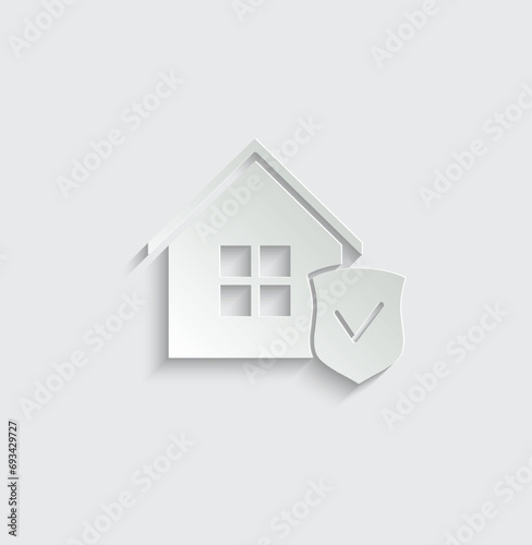 home house protect security and protection icon