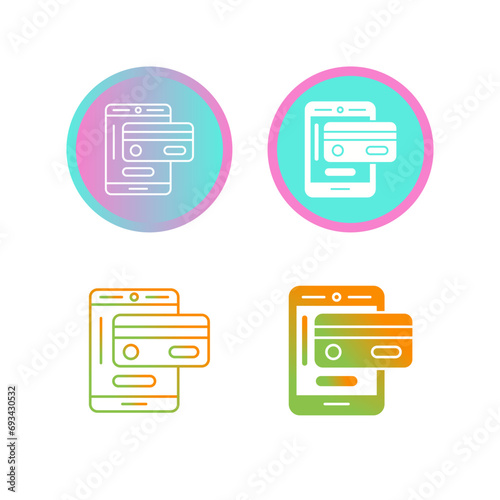 Electronic Payment Vector Icon