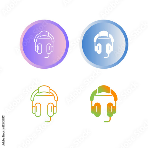 Headphone Vector Icon