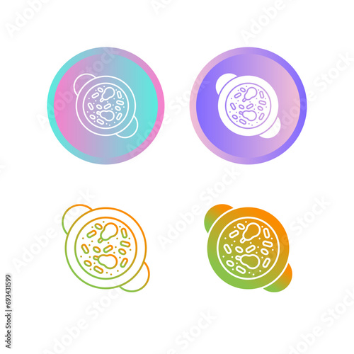 Paella Vector Icon