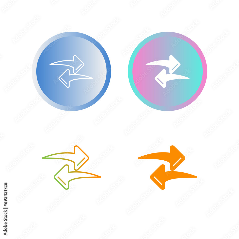Exchange Vector Icon Exchange Vector Icon
