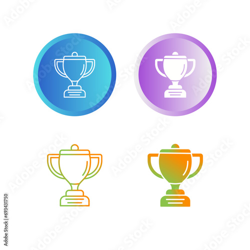 Winning Vector Icon