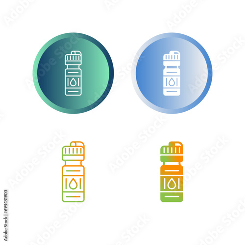 Sport Bottle Vector Icon