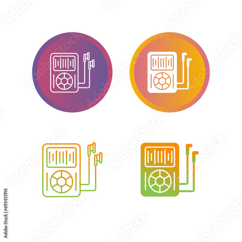 Mp3 Player Vector Icon