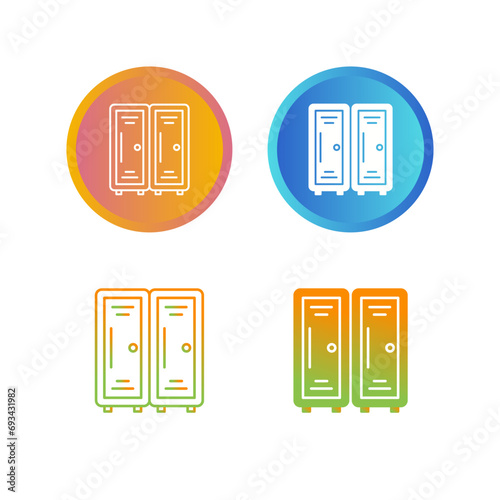 Locker Room Vector Icon