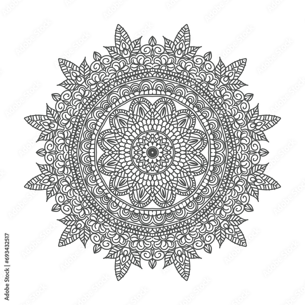 Vector luxury mandala template background and ornamental design for ...