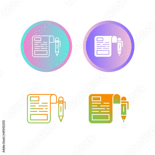 Agreement Vector Icon