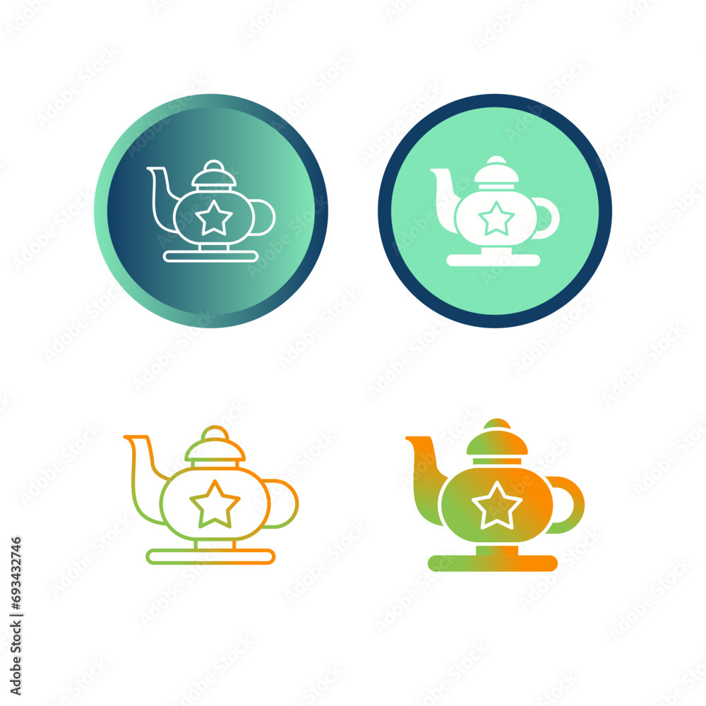 Teapot Vector Icon Teapot Vector Icon