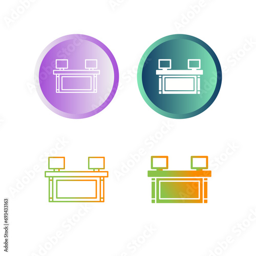 Reception Vector Icon
