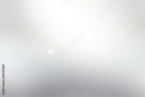 Glowing silver white grainy gradient background