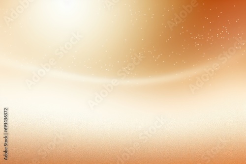 Glowing tan white grainy gradient background