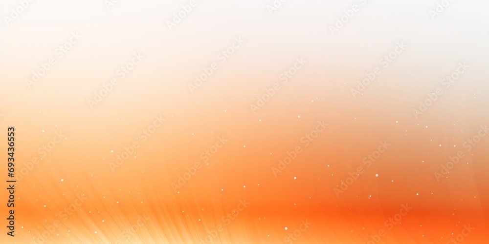 Glowing tangerine white grainy gradient background
