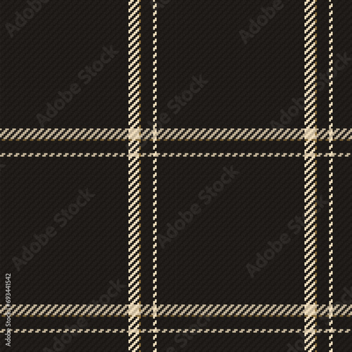 Seamless pattern of scottish tartan plaid. Repeatable background with check fabric texture. Vector backdrop striped textile print.