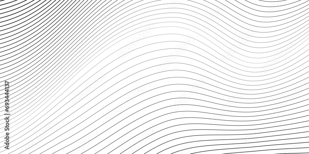 abstract wavy lines background. vector illustration