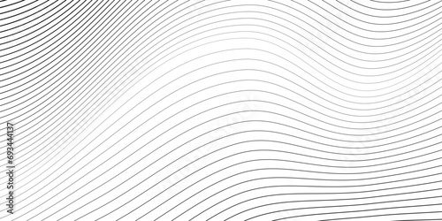 abstract wavy lines background. vector illustration