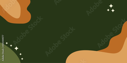 abstract aesthetic green background with place for your text