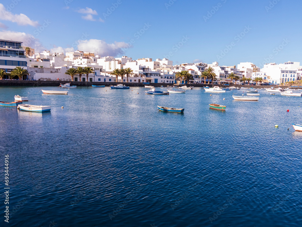 St. Gines Puddle in Arrecife. Lanzarote. Canary Islands. Spain. Europe.