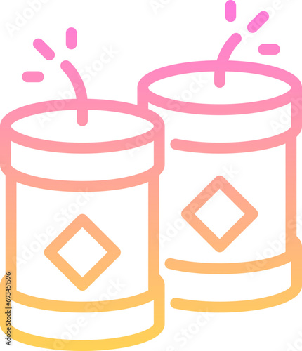 Chinese firecracker icon