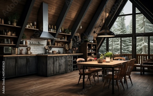 Scandinavian Kitchen.